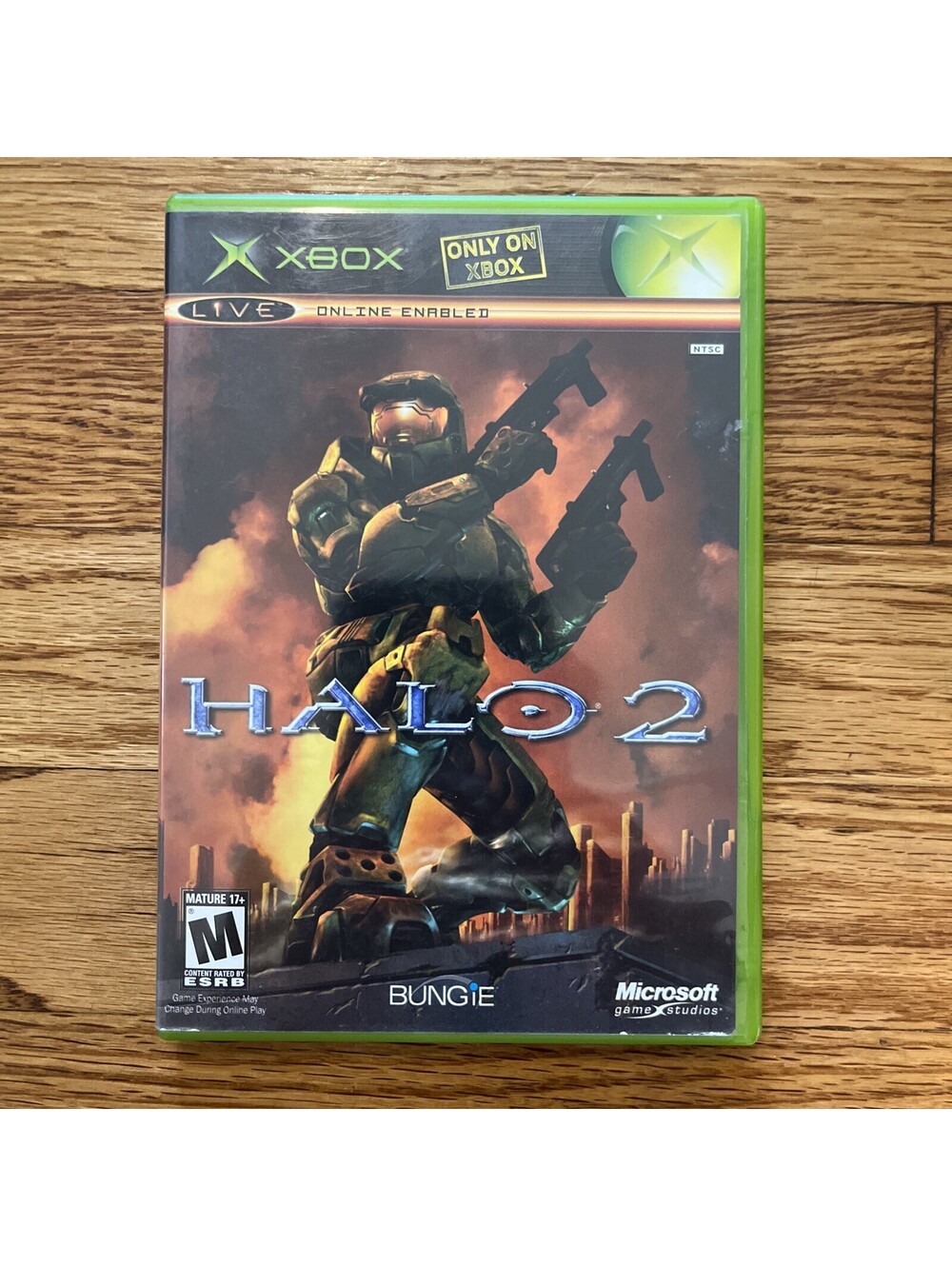 Halo 2 Microsoft Xbox With Case And 2 Month Free Trial